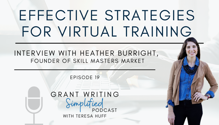 Heather Burright, Skill Masters Market - Virtual Training Tips